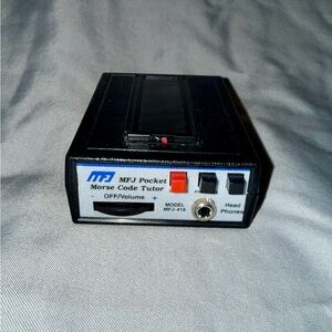 Pocket Morse Code Tutor - Black